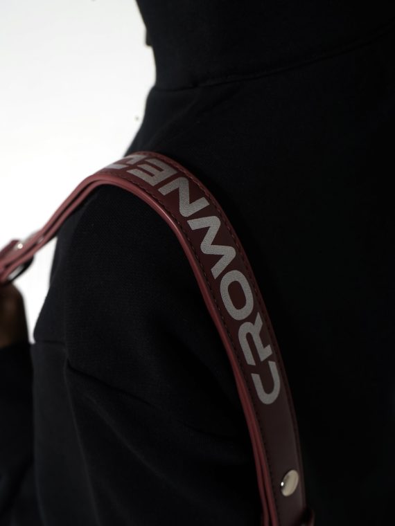 HERITAGE TRUNK BURGUNDY LEATHER BAG