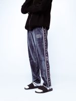 VELOUR BLUE JOGGING PANTS