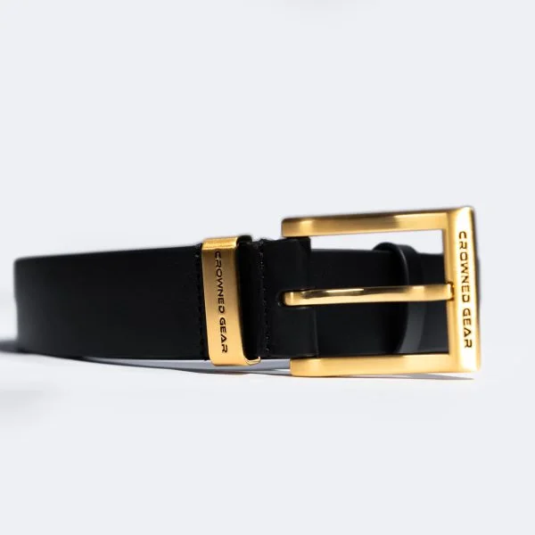 GOLD ENGRAVED  LOGO BELT