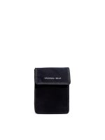 BLACK COTTON BODY POUCH