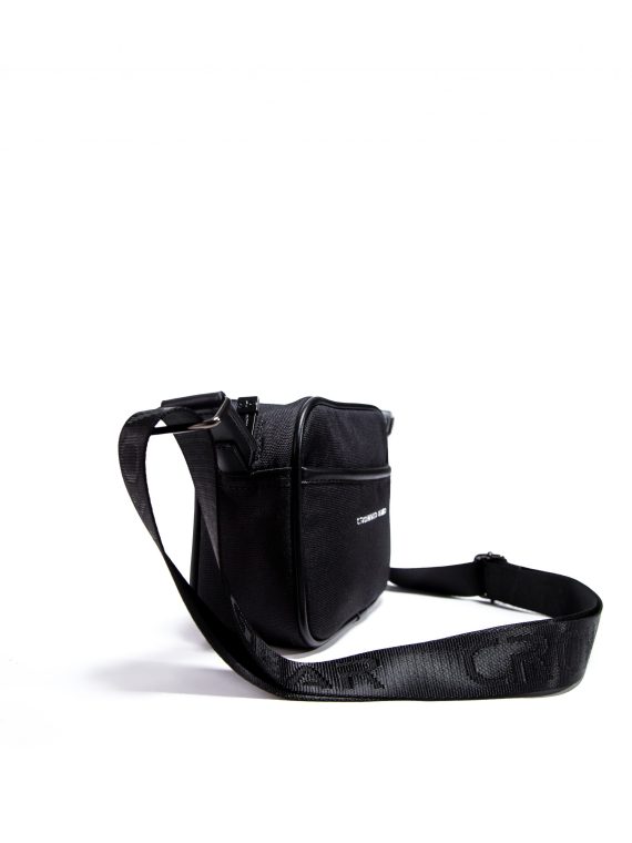 LOGO PRINT MESSENGER BAG