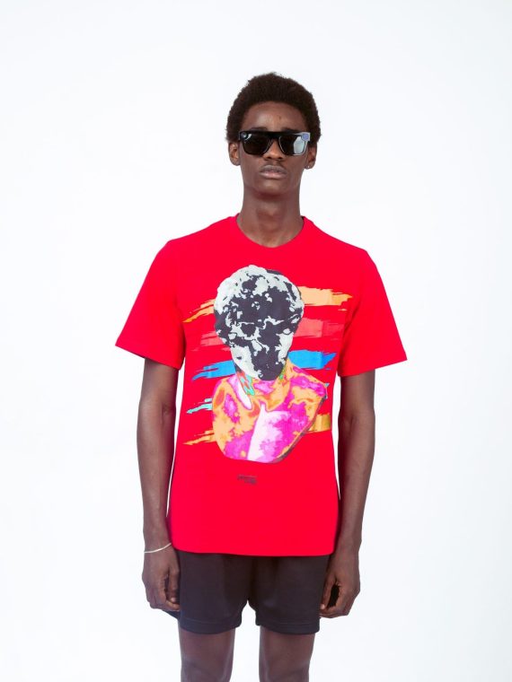 Red Regium gods T-shirt