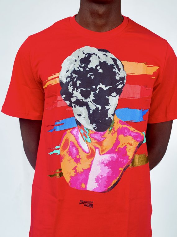 Red Regium gods T-shirt