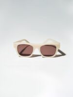 VISIUM REFLECTIVE CREAM SUNGLASSES