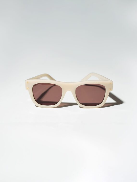 VISIUM REFLECTIVE CREAM SUNGLASSES