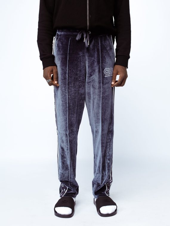 GREY EXCLUSIVE VELOUR PANT