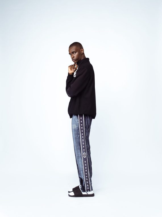 GREY EXCLUSIVE VELOUR PANT