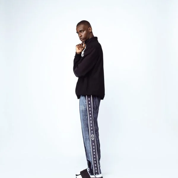 GREY EXCLUSIVE VELOUR PANT