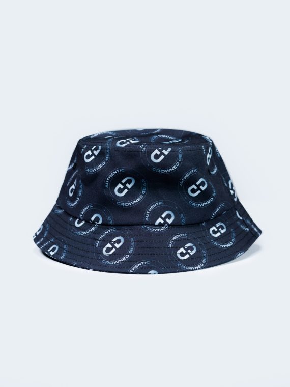 AUTHENTIC BLACK DENIM BUCKET HAT