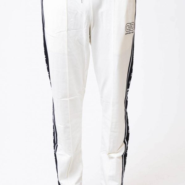 White CG Stripe Pants