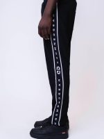 BLACK CG STRIPE PANTS