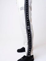 CREAM CG STRIPE PANTS