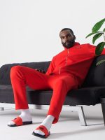 HERITAGE RED TRACK PANT