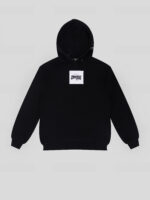 Black Regium Detailed Hoodie ( Oversized Fit)