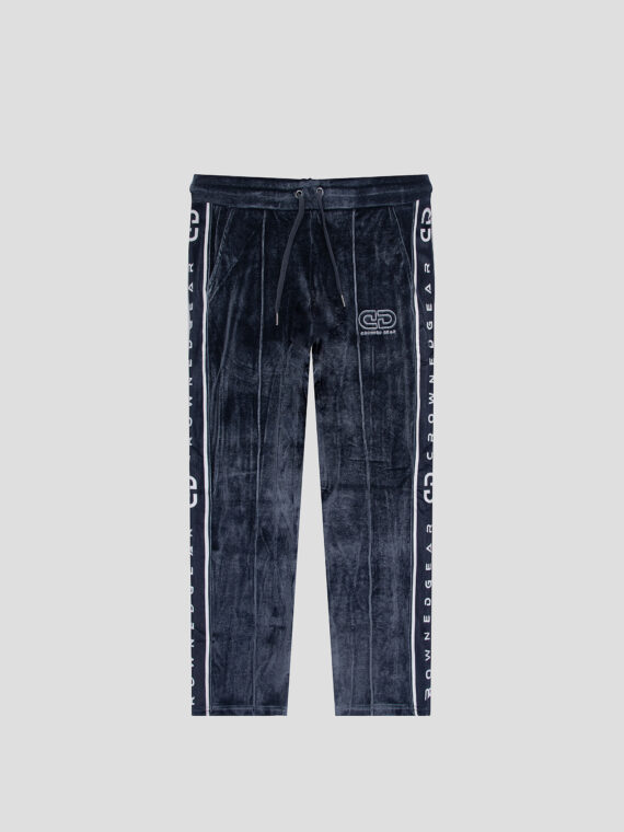 VELOUR BLUE JOGGING PANTS