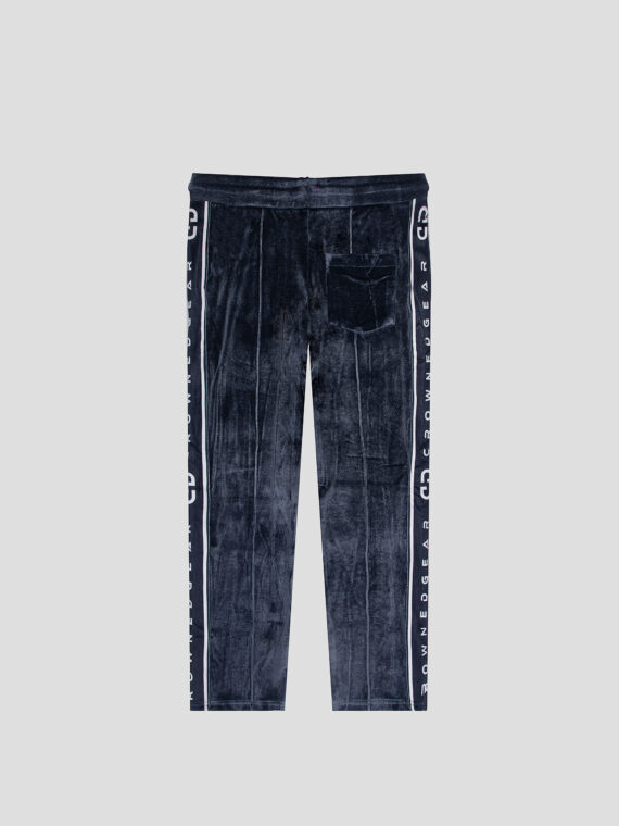 VELOUR BLUE JOGGING PANTS
