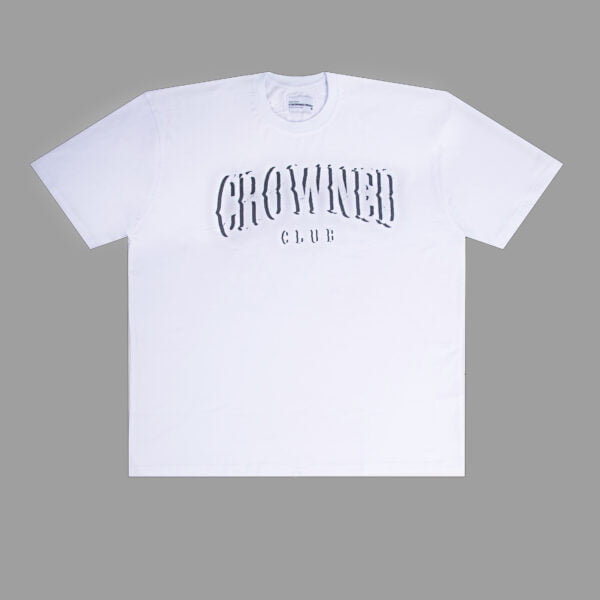 Crowned Club White Oversized T-Shirt