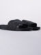 LOGO BLACK RUBBER SLIDE