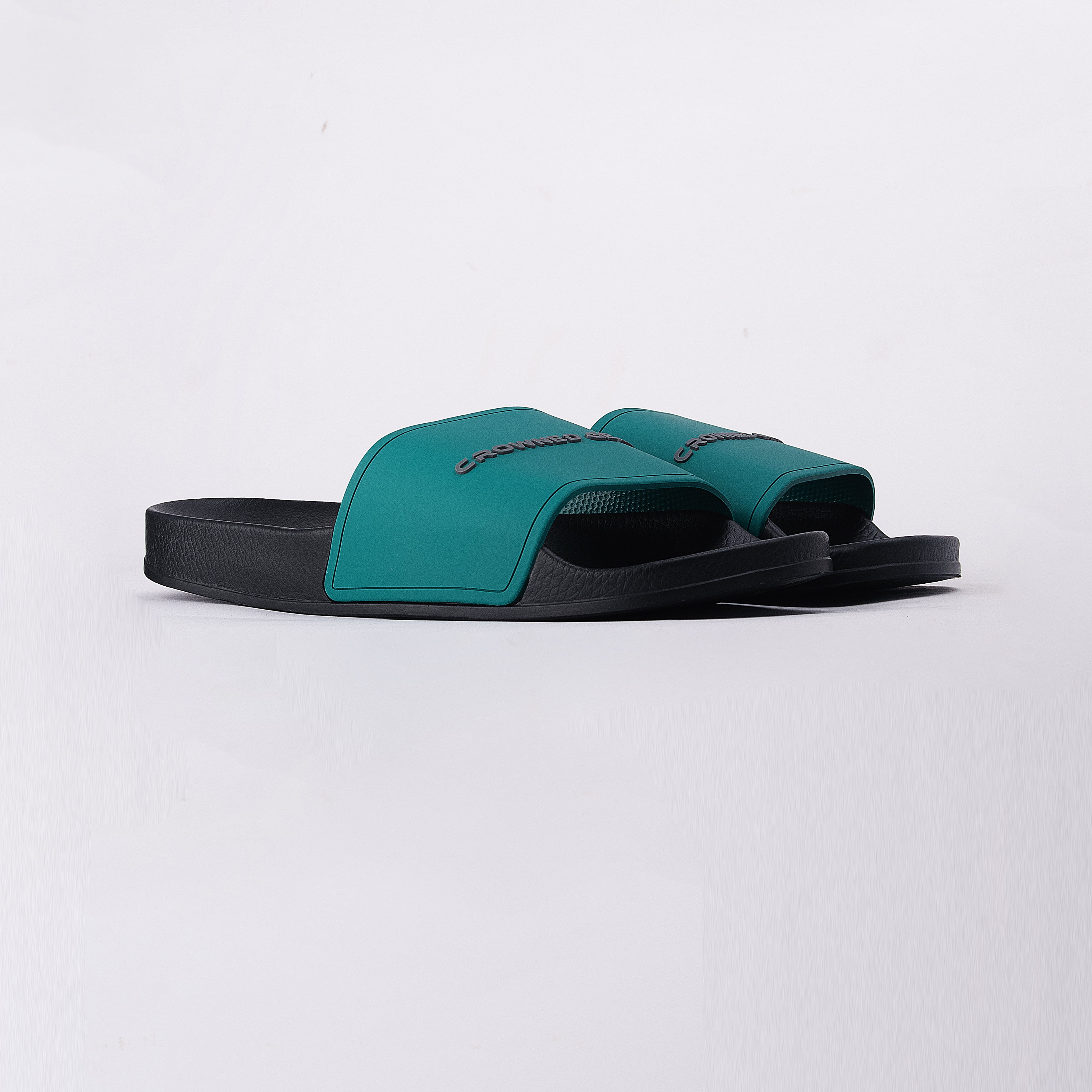 Black and green discount slides