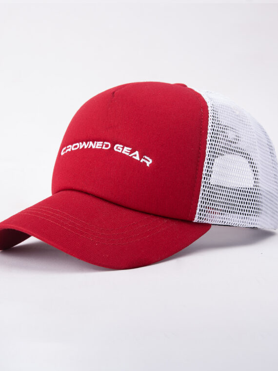 EXCLUSIVE RED TRUCKER HAT