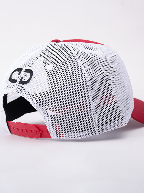 EXCLUSIVE RED TRUCKER HAT