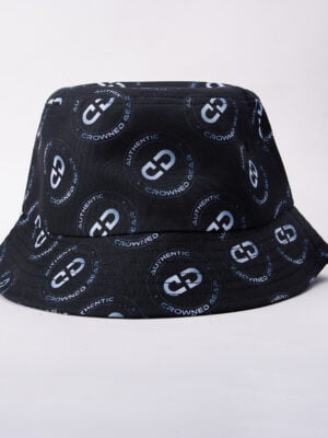 AUTHENTIC BLACK DENIM BUCKET HAT