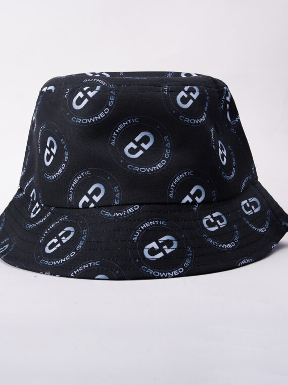 AUTHENTIC BLACK DENIM BUCKET HAT