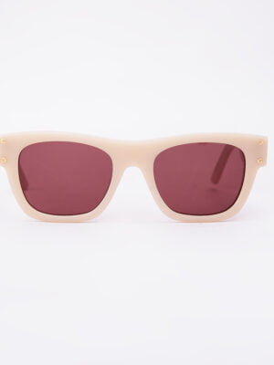 VISIUM REFLECTIVE CREAM SUNGLASSES