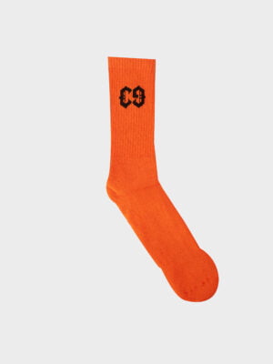 ORANGE CG LOGO SOCKS