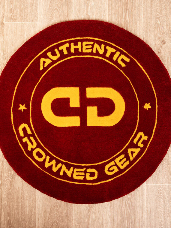 Crownedgear Authentic Luxury Center Rug