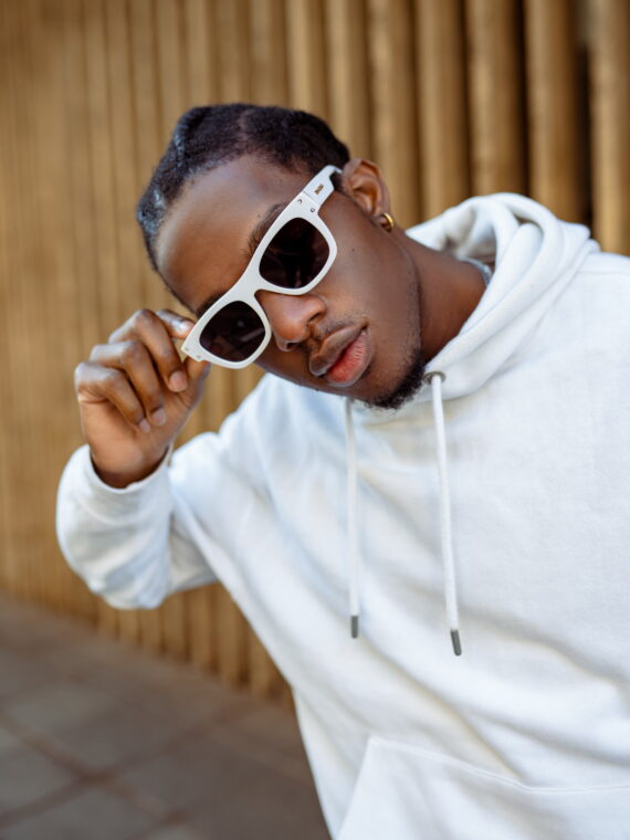 VISIUM WHITE SUNGLASSES