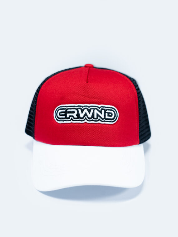 Exclusive Red CRWND Trucker Hat