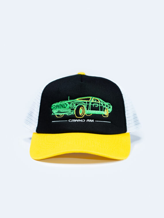 Exclusive Black CRWND RM Trucker Hat