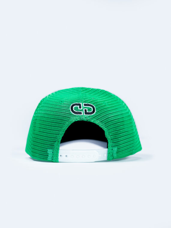 Exclusive Red and Green CRWND RM Trucker Hat