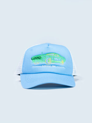Exclusive Blue CRWND RM Trucker Hat