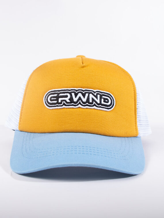 Exclusive Yellow CRWND Trucker Hat