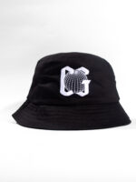 Black CG Logo Bucket Hat