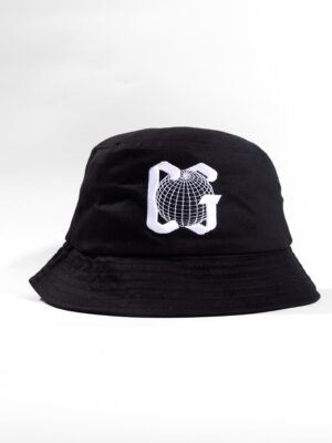 Black CG Logo Bucket Hat