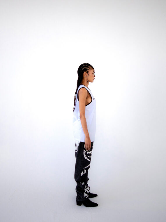 Renaissance Black Classic Denim Pant