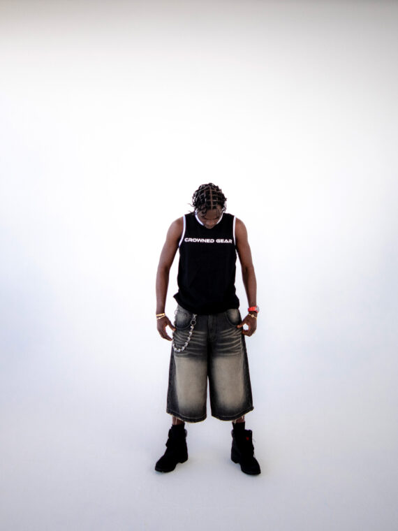 Renaissance Black Tank Top