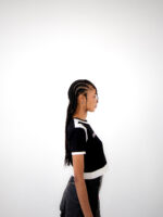 Renaissance Female Black Crop Top