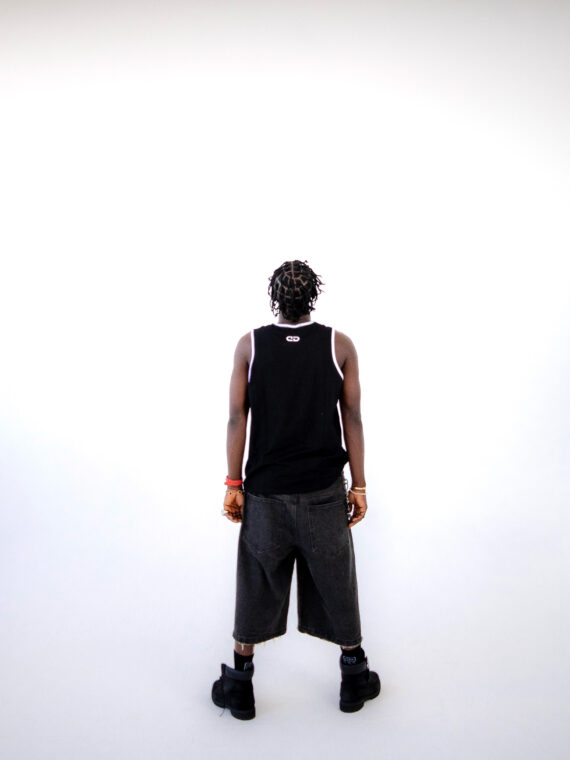 Renaissance Black Tank Top