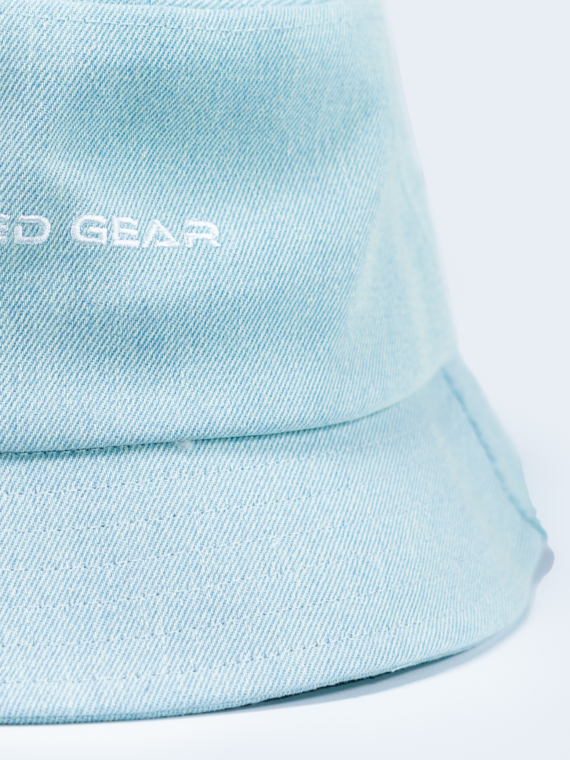 Crownedgear Blue Denim Bucket Hat