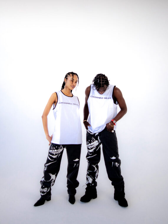 Renaissance White Tank Top