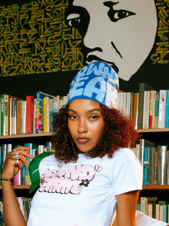 CG EMPIRE BLUE BEANIE